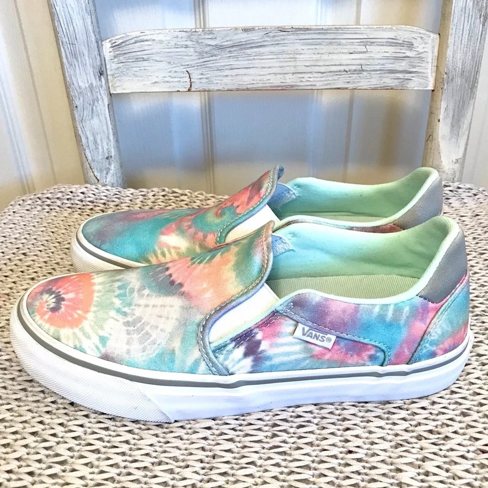 Vans Asher Deluxe Tie Dye Soothing Sea